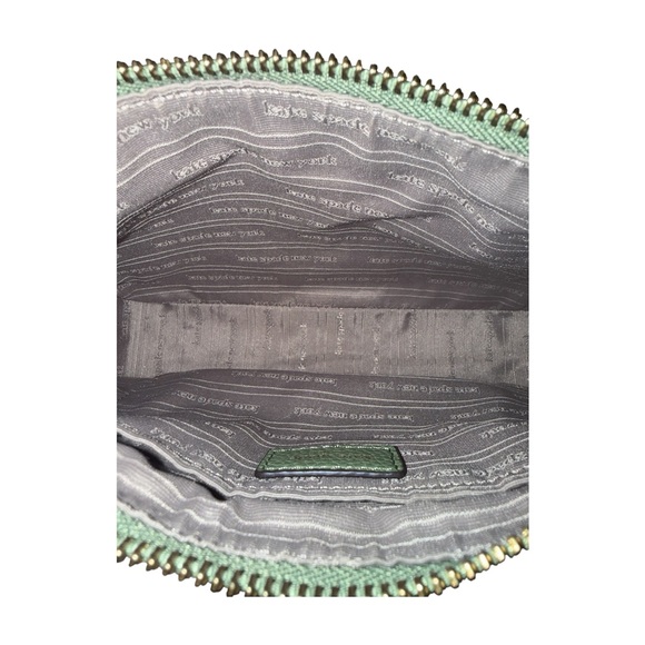 Kate Spade Sage Green Pebbled Leather Medium Shoulder Bag - Picture 6 of 7